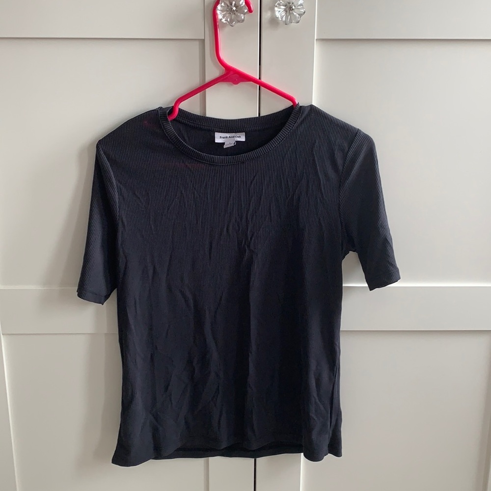 Ribbed T-shirt Frank and Oak